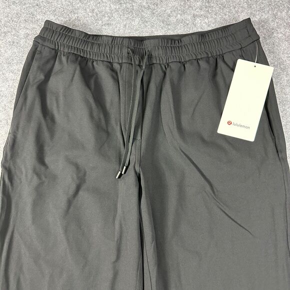 Lululemon Straight-Leg Mid-Rise Pant Luxtreme Black Size Medium - Picture 3 of 10